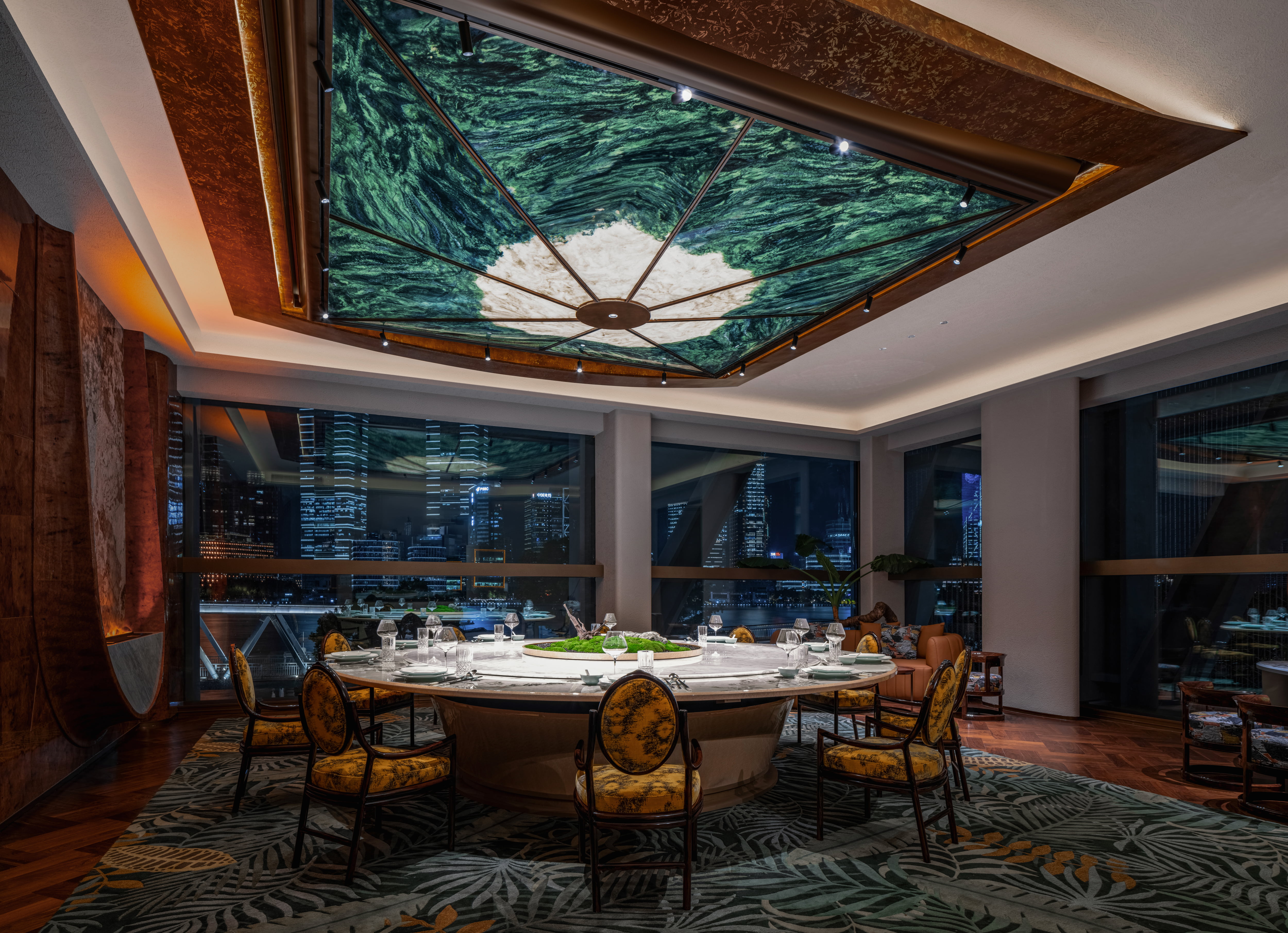 上海浦江淮宴餐厅丨中国上海丨元熙创意设计（北京）有限公司-21