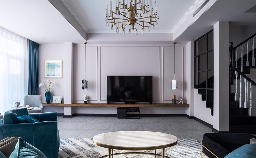 幸福格色平层设计 | 阖家欢享的温馨空间-6