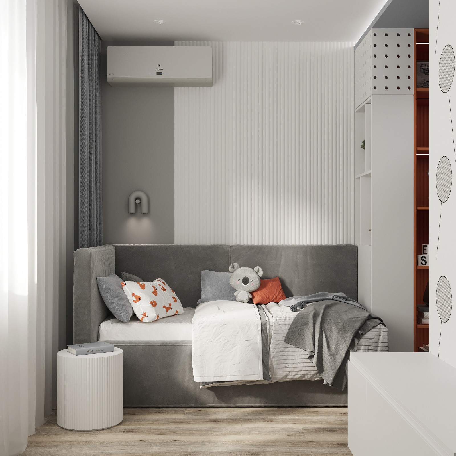 101㎡高级黑色系住宅设计-17