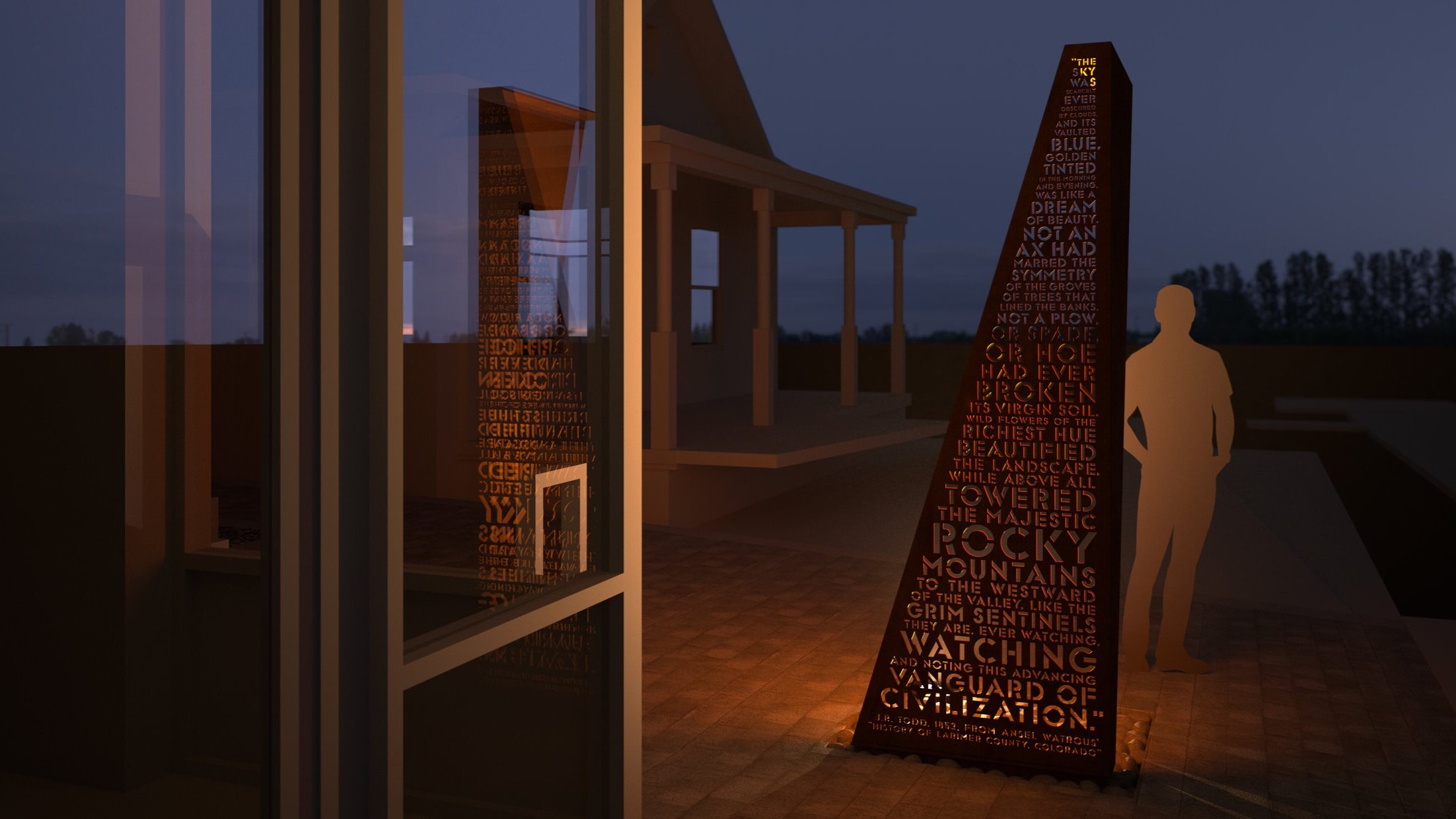 艺术的交融  境·界（这里The E·terior由于E·terior不是常规单词，E可能代表独特概念创造，terior类似interiorexterior词根有内外之意，结合A Confluence of Art整体艺术氛围，推测E·terior是营造独特概念境·界，和艺术的交融在主题上也匹配） -108