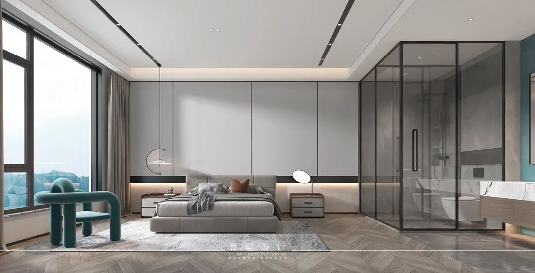 外滩一号丨青马别墅空间设计-59