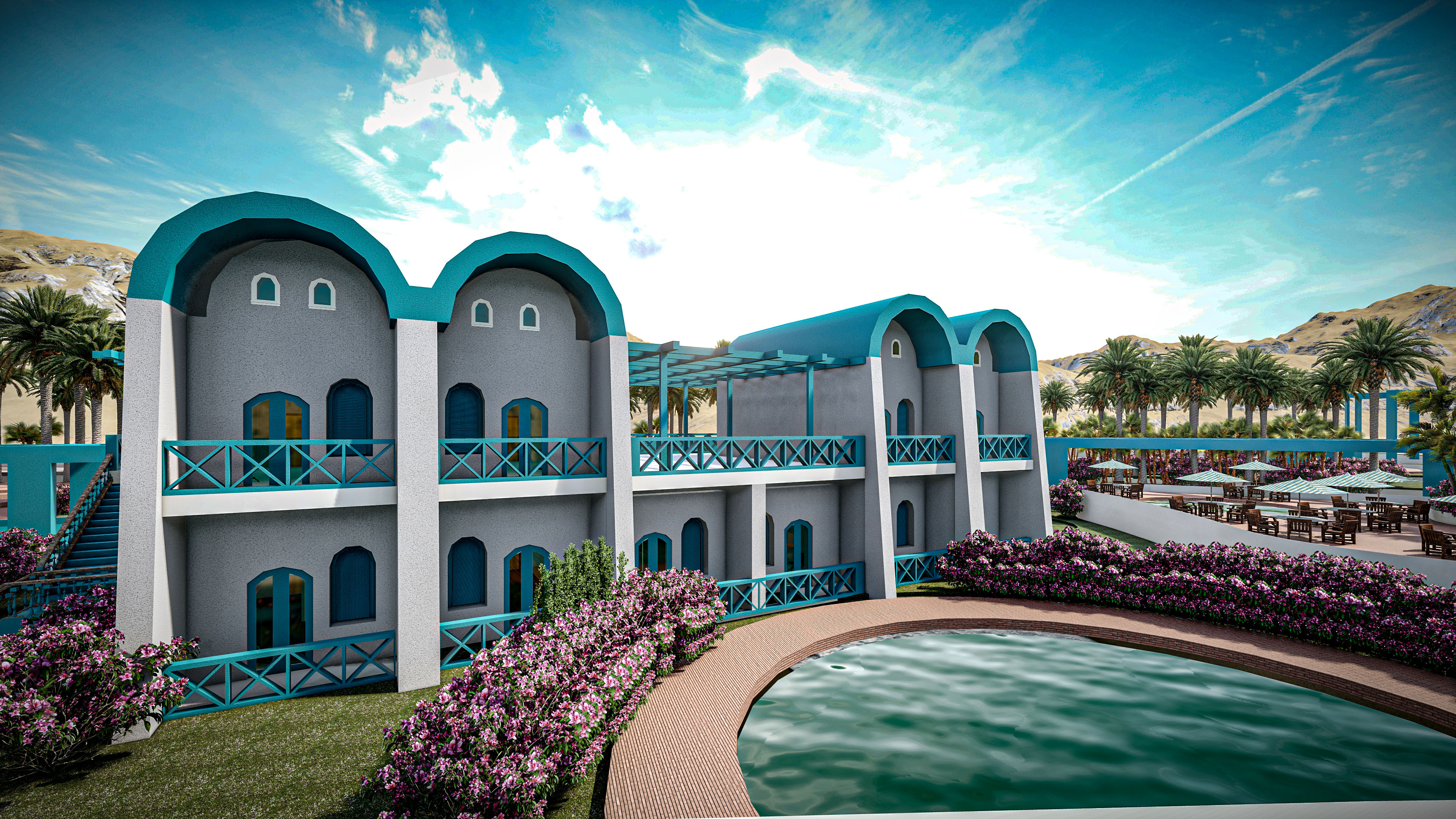 生态旅馆酒店丨badr university 建筑系-11