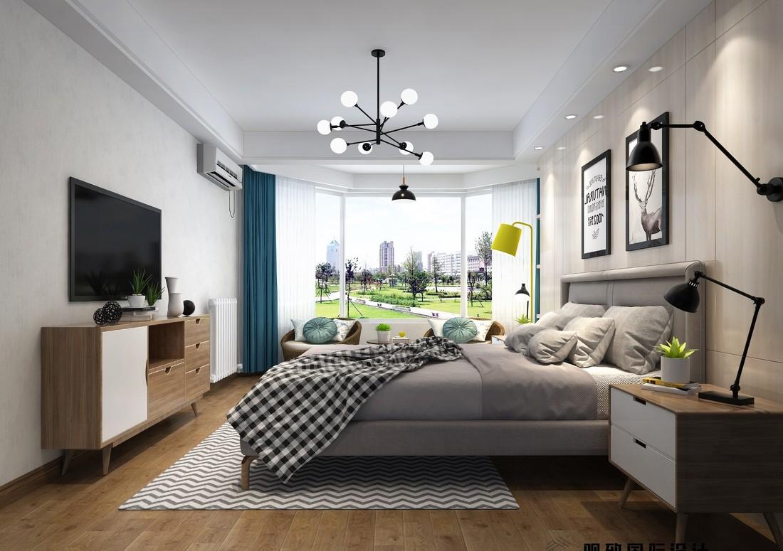 淮安中南世纪锦城 北欧风小户型设计-8