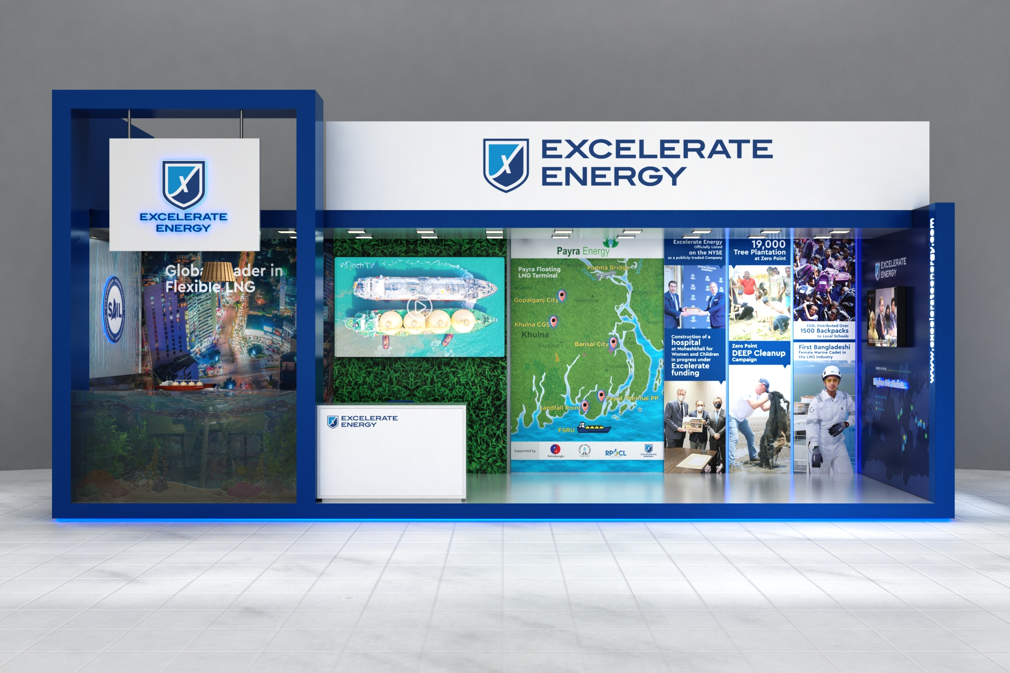 Excelerate Energy - US Trade Show 2022 Stall-8