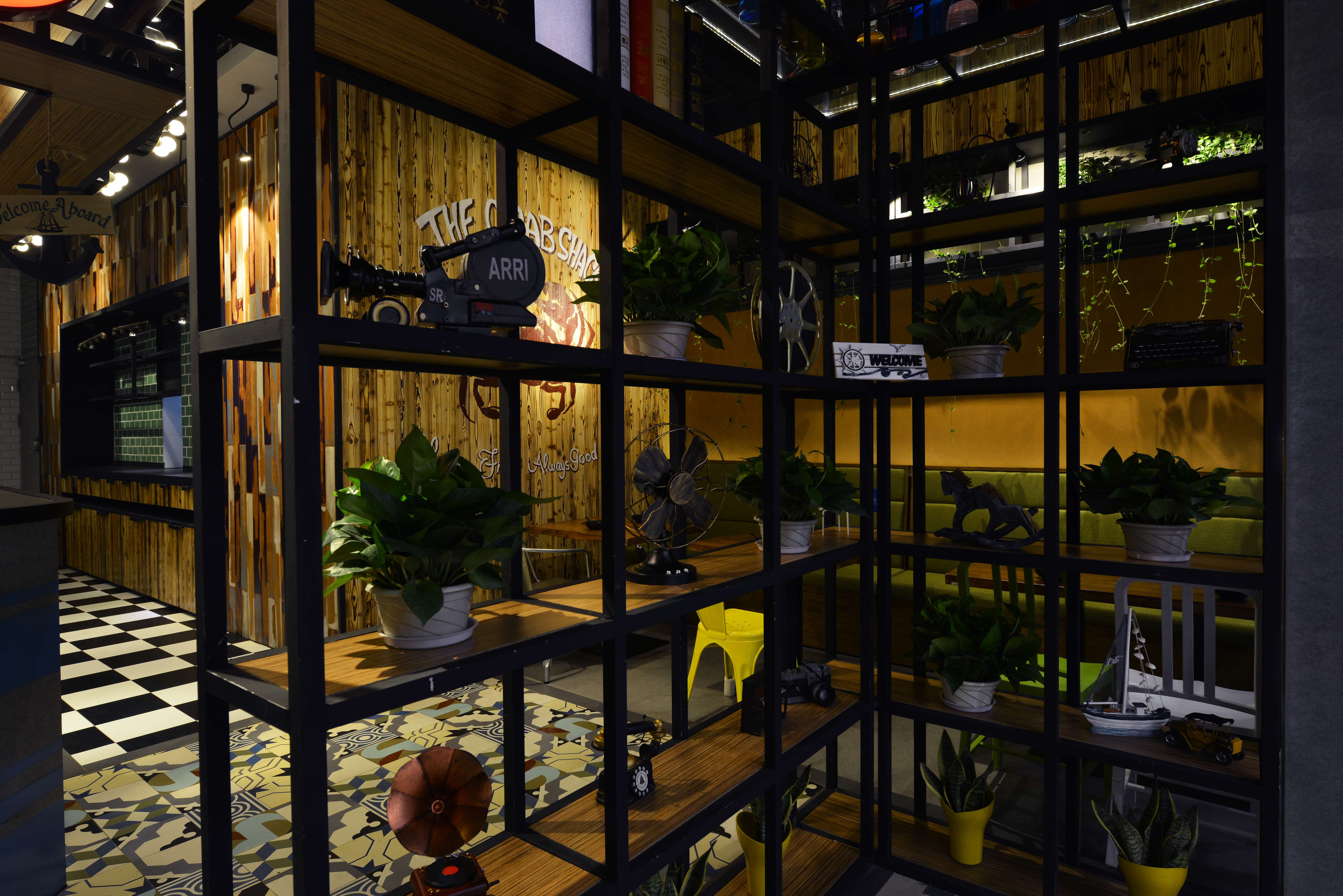 胖哥俩肉蟹煲无锡宝龙店实景照  李浩海设计-3