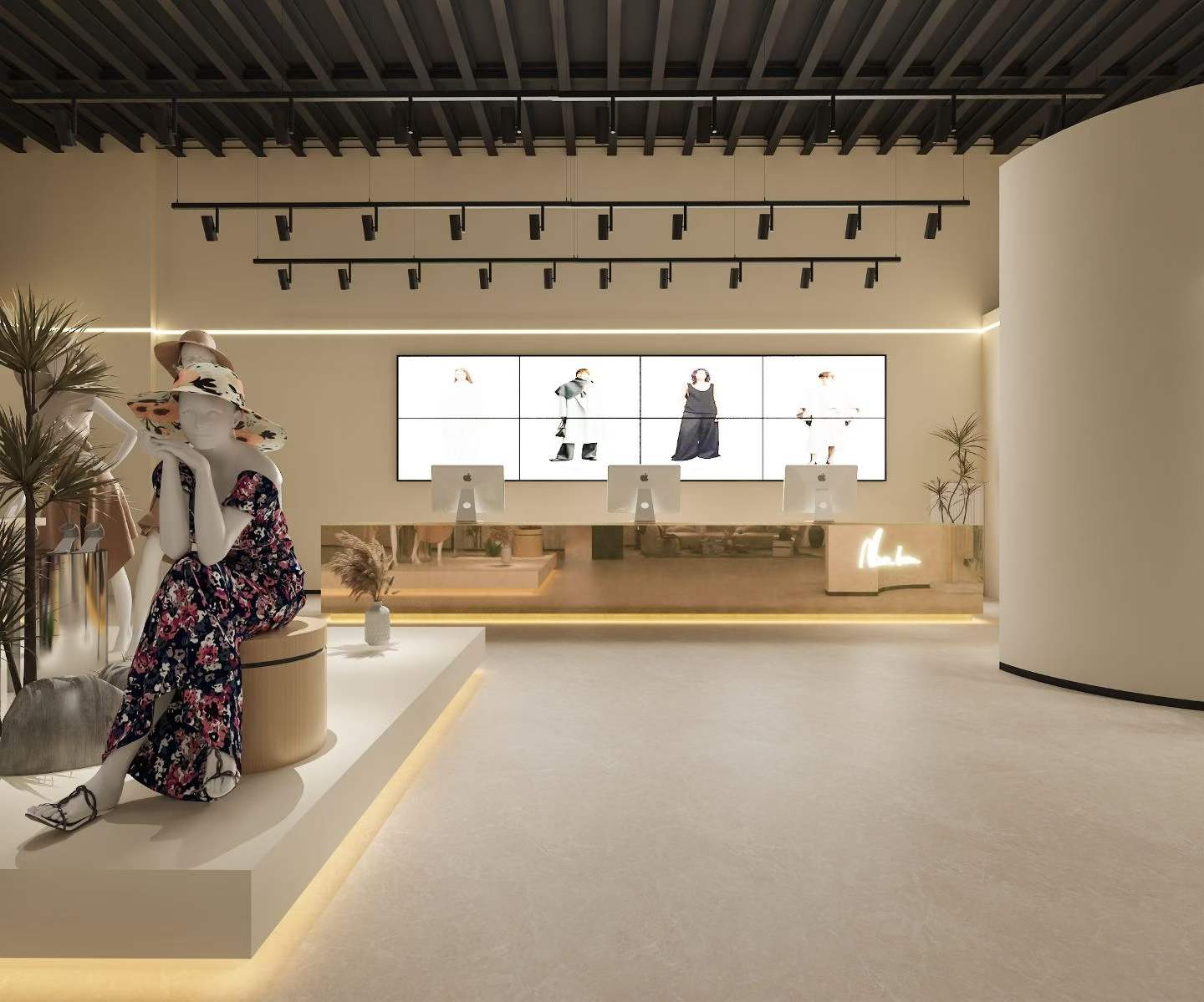 工装-服装店效果图表现-5