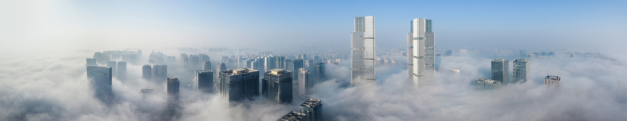 郑州双塔·垂直城市生活的创新标志-42