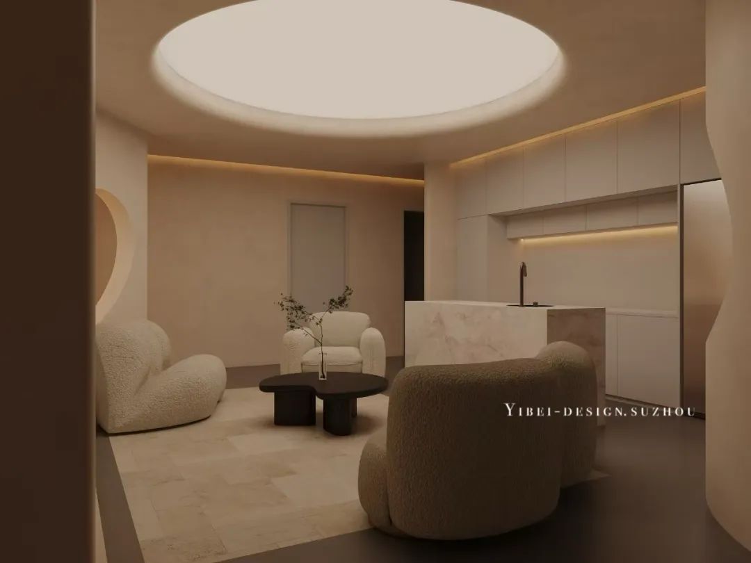 侘寂美学重塑美肤体验丨商业空间设计丨YIBEI DESIGN SUZHOU-30