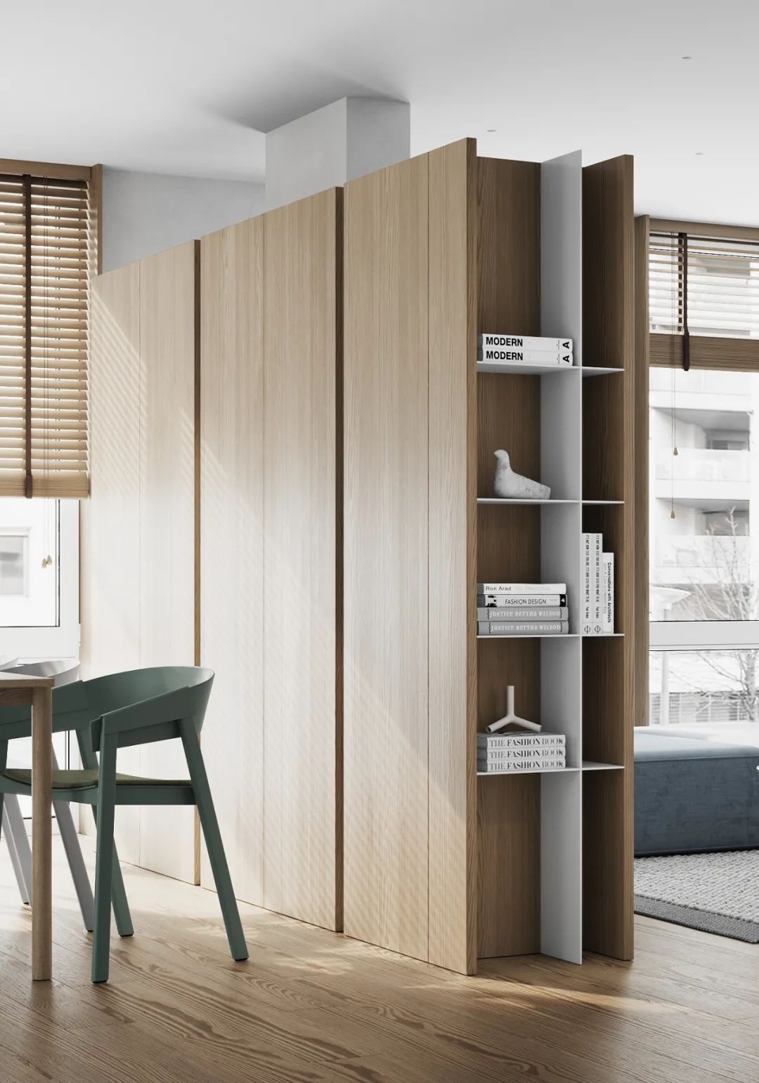 92㎡木质简约住宅丨Olga Bondar-17