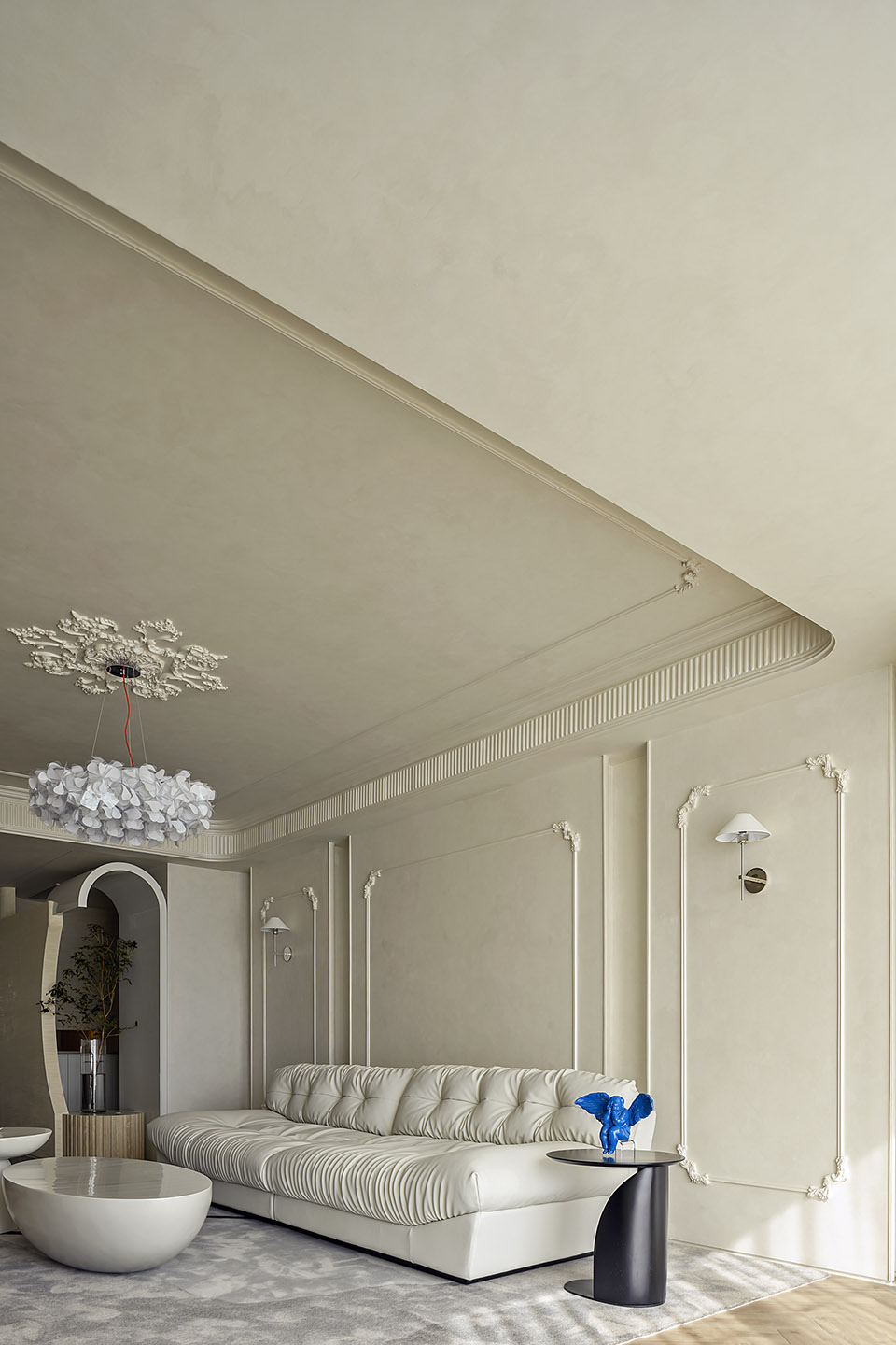 “流动的优雅”住宅丨中国扬州丨扬州上维美学空间设计有限公司-124