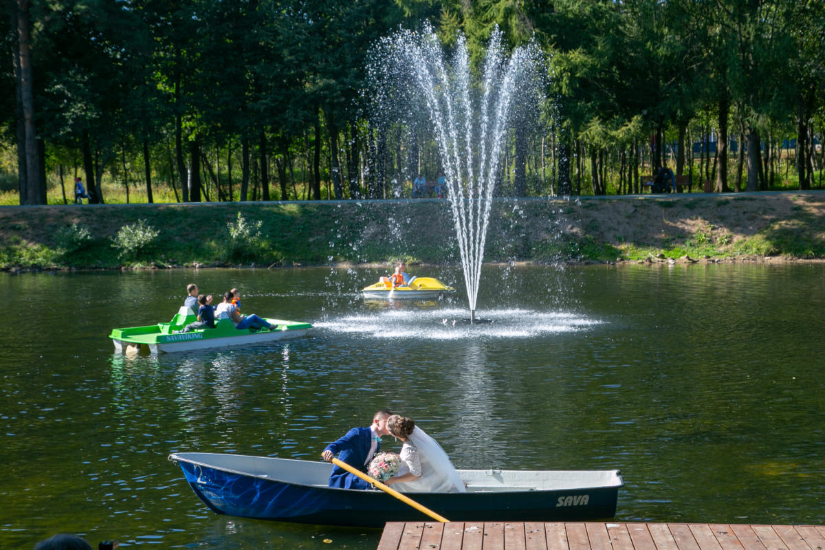Реализованный проект парка в Подмосковье-1