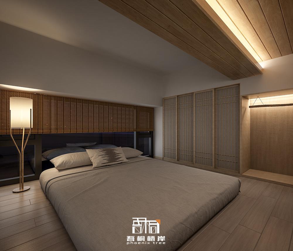 集装箱蓝与木栅栏的日式深夜食堂-16