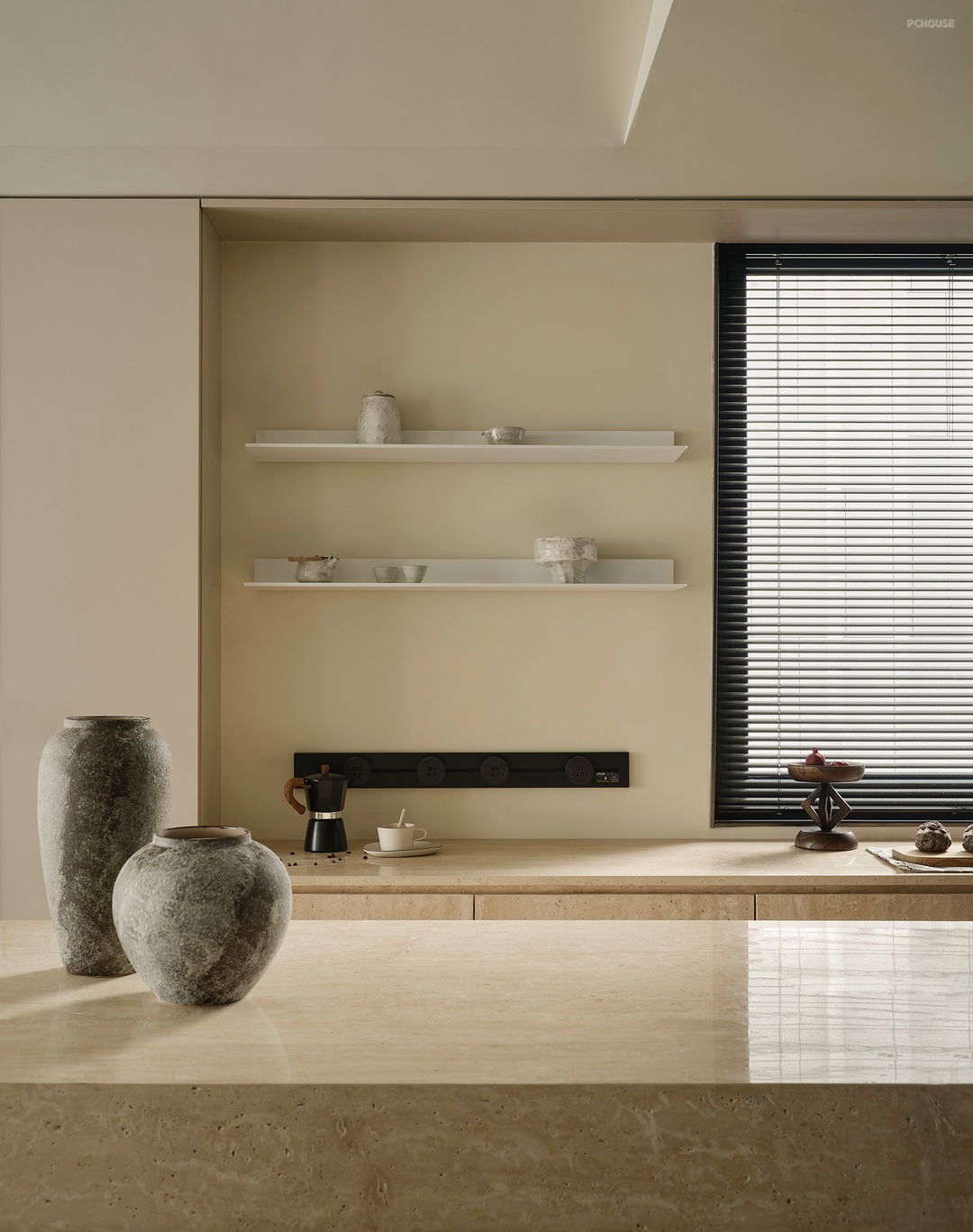 160㎡侘寂新中式 感受当代禅意东方美丨FF design-25