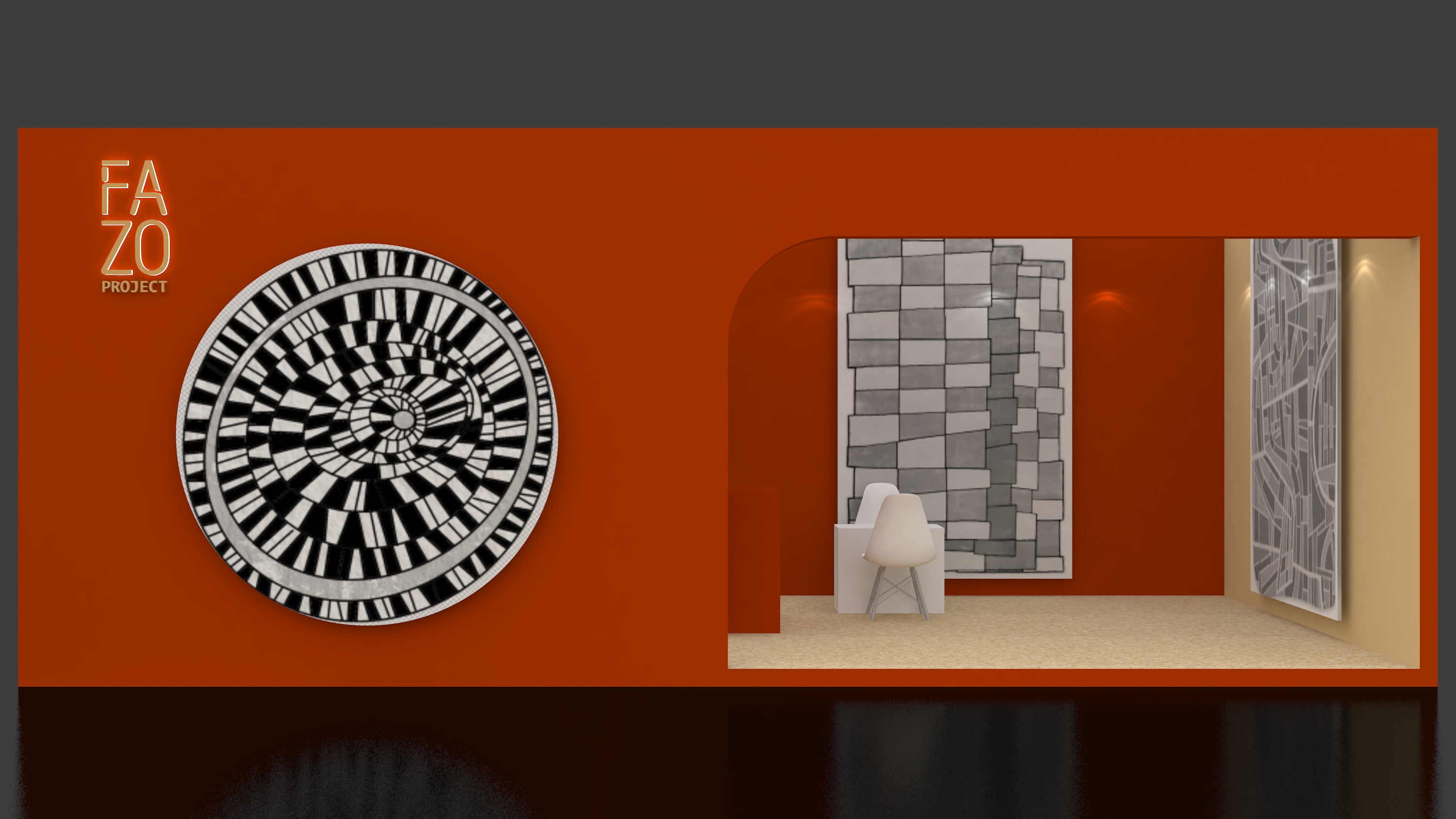 Fazo Stall 2 Side Open Exhibition-0