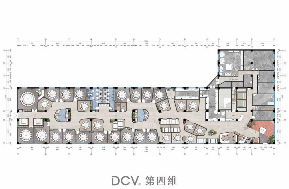 延安-大自然火锅餐厅室内外装修设计-23