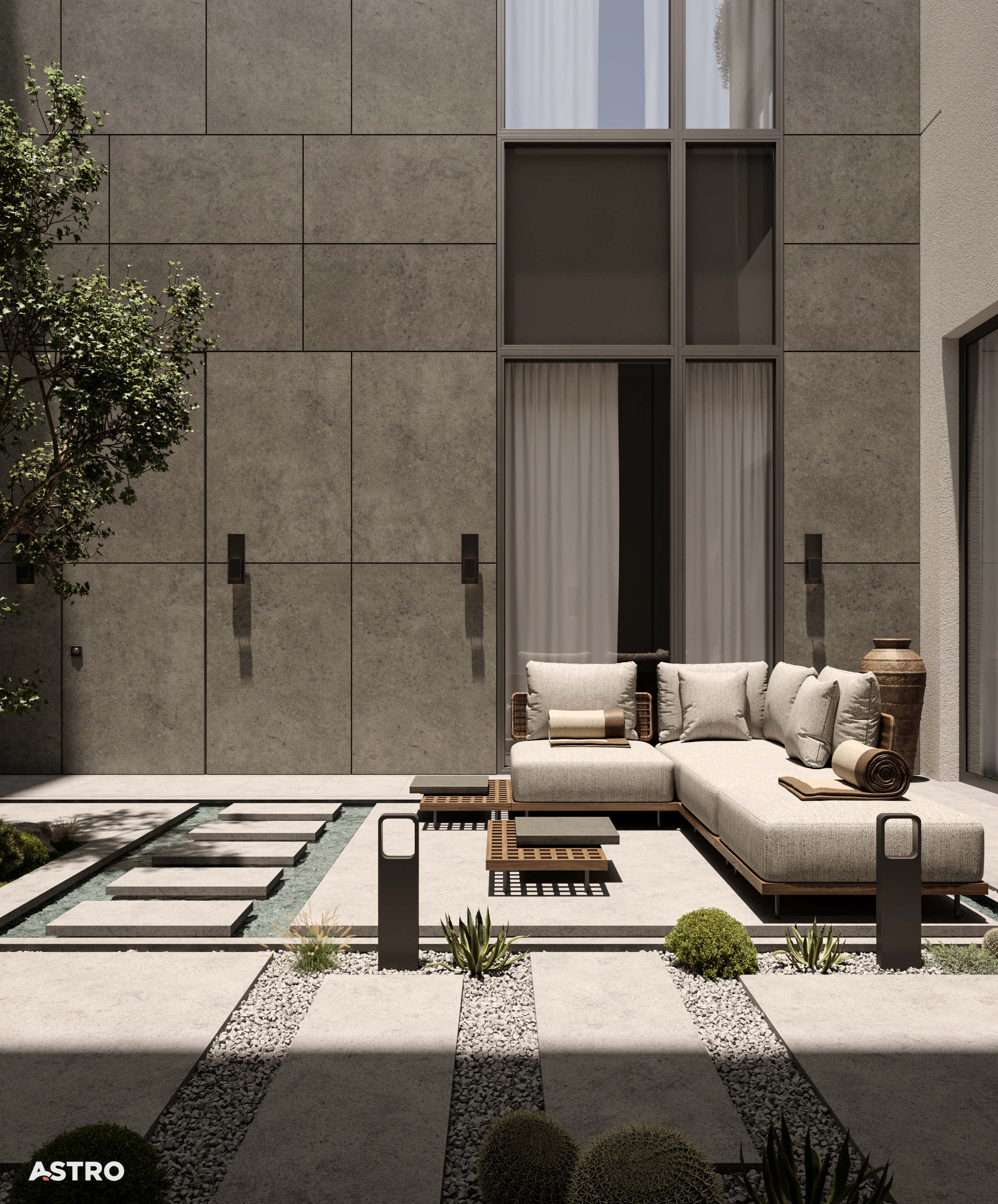 简约别墅设计丨沙特阿拉伯丨Astro Architects-22