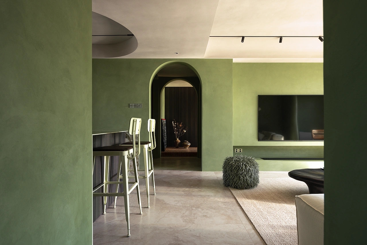 南京绿洲低饱和高级感住宅设计丨中国南京丨ACHIEVE WISH 由見设计-4