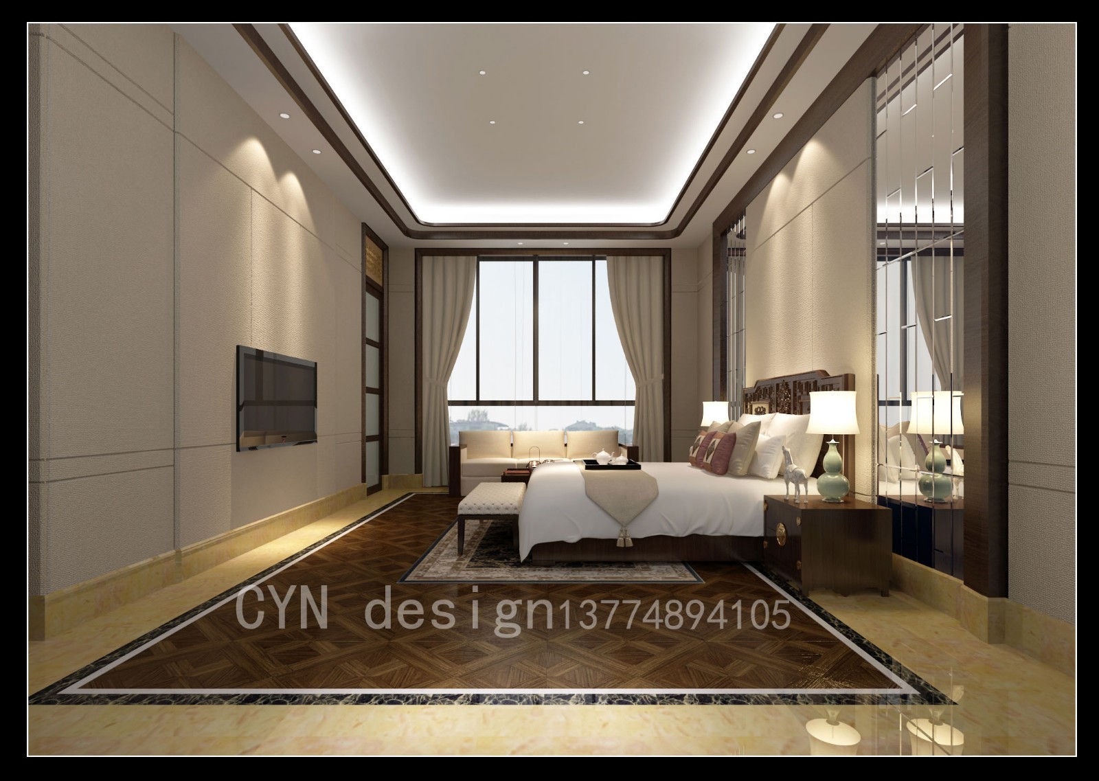 泉州晋江自建现代中式别墅-12