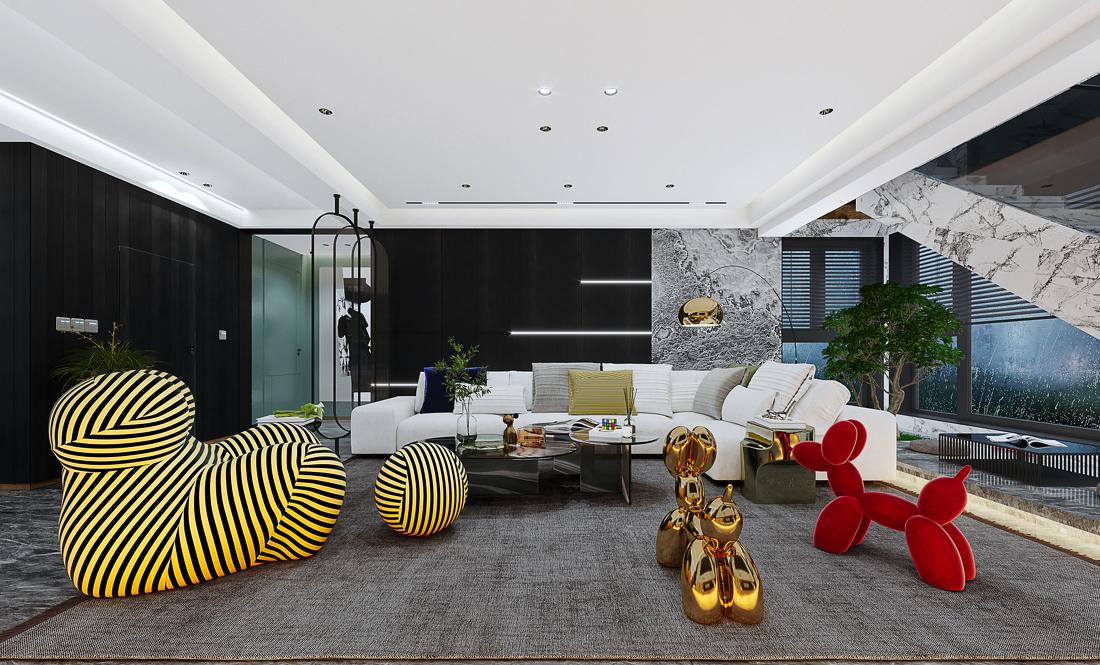 
BJSK设计 | 简练纯粹的空间概念 -8