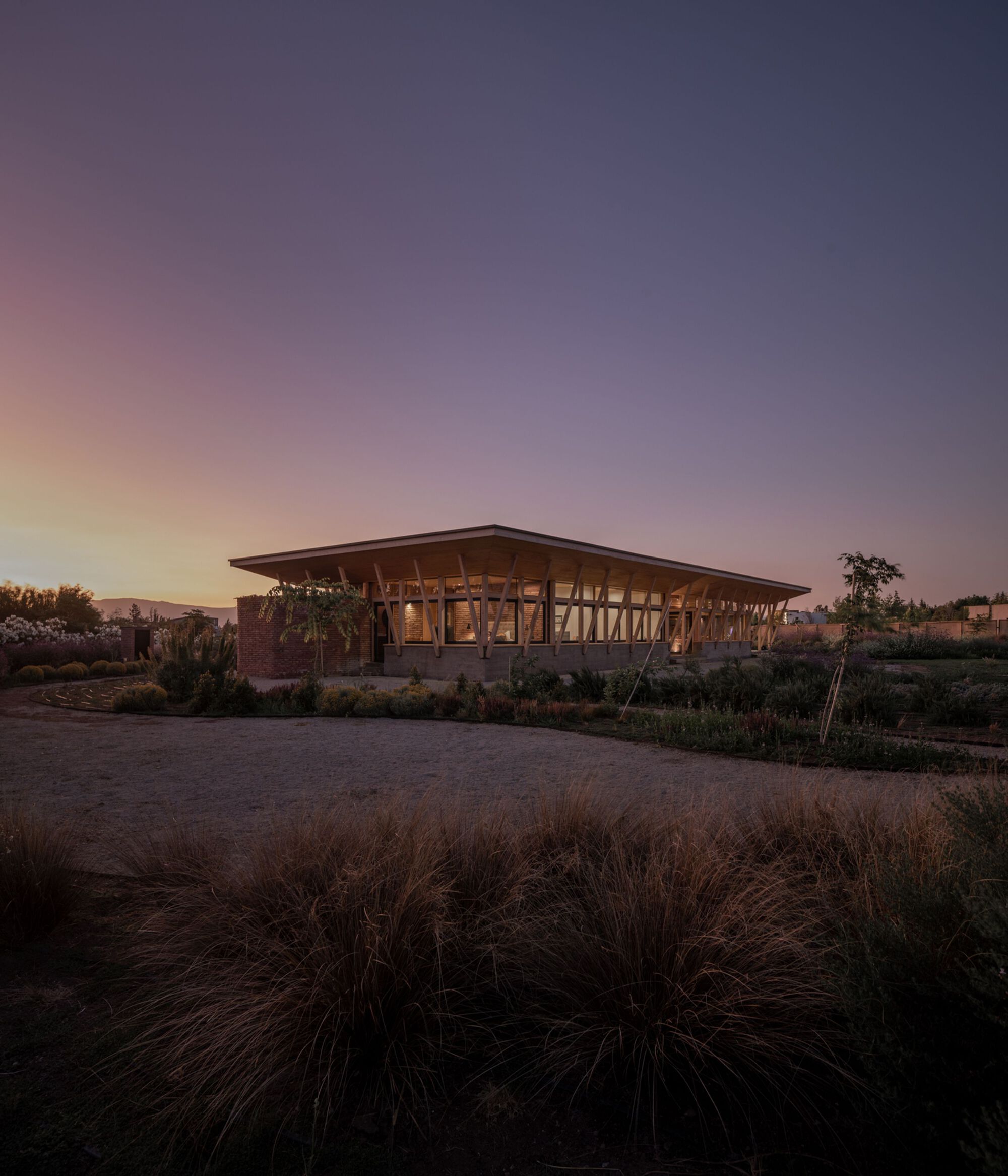 弧形墙屋丨智利-28