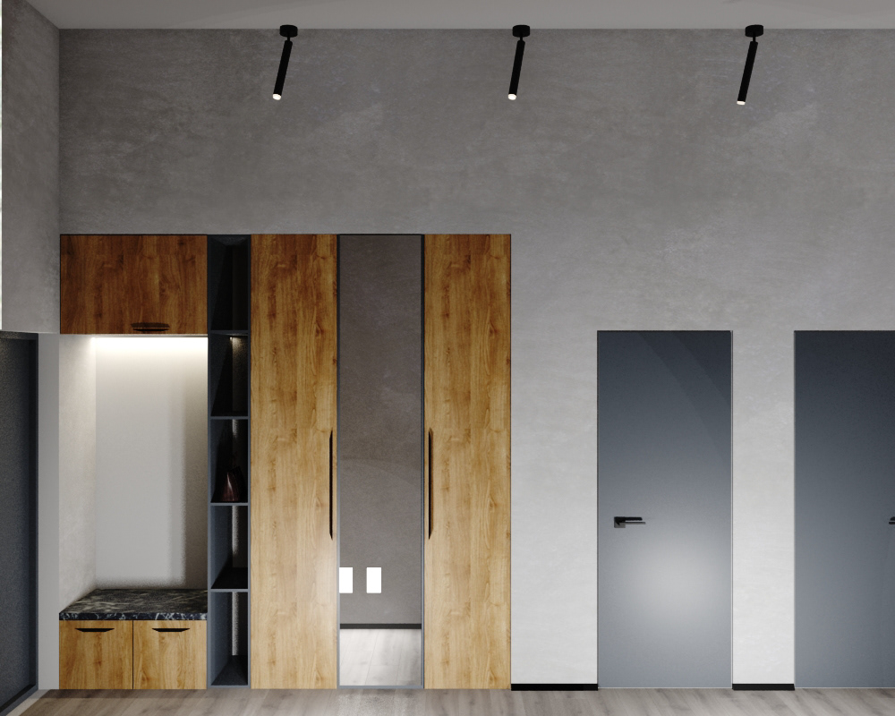 Anastasiya Gushchina丨平层丨Интерьер одноэтажного дома 120м2-8