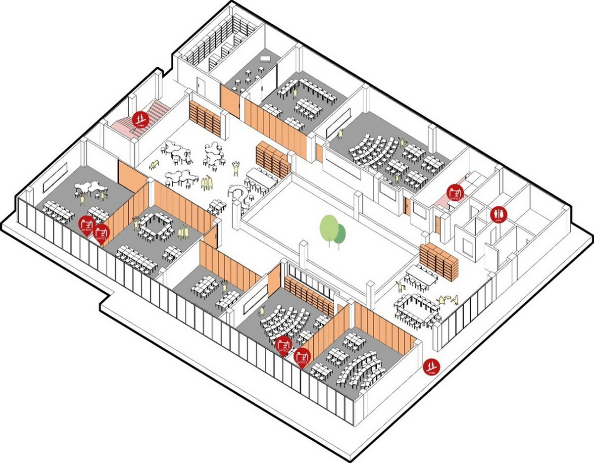 台山市广旭实验学校丨中国江门丨山东建筑大学建筑城规学院象外营造工作室-35