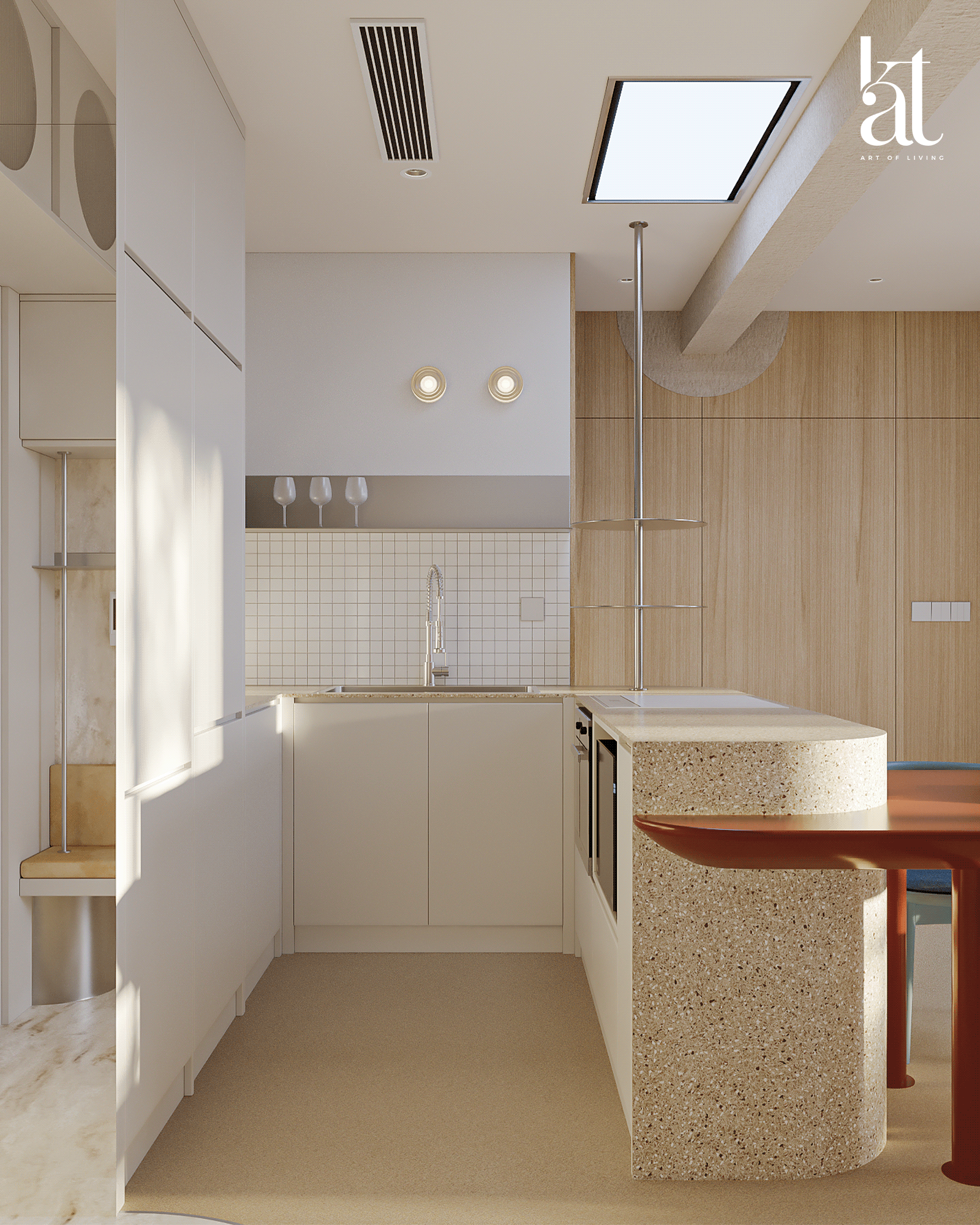 梦幻胶囊公寓丨Kat Studio（设计师Ciosce Nguyen）-19