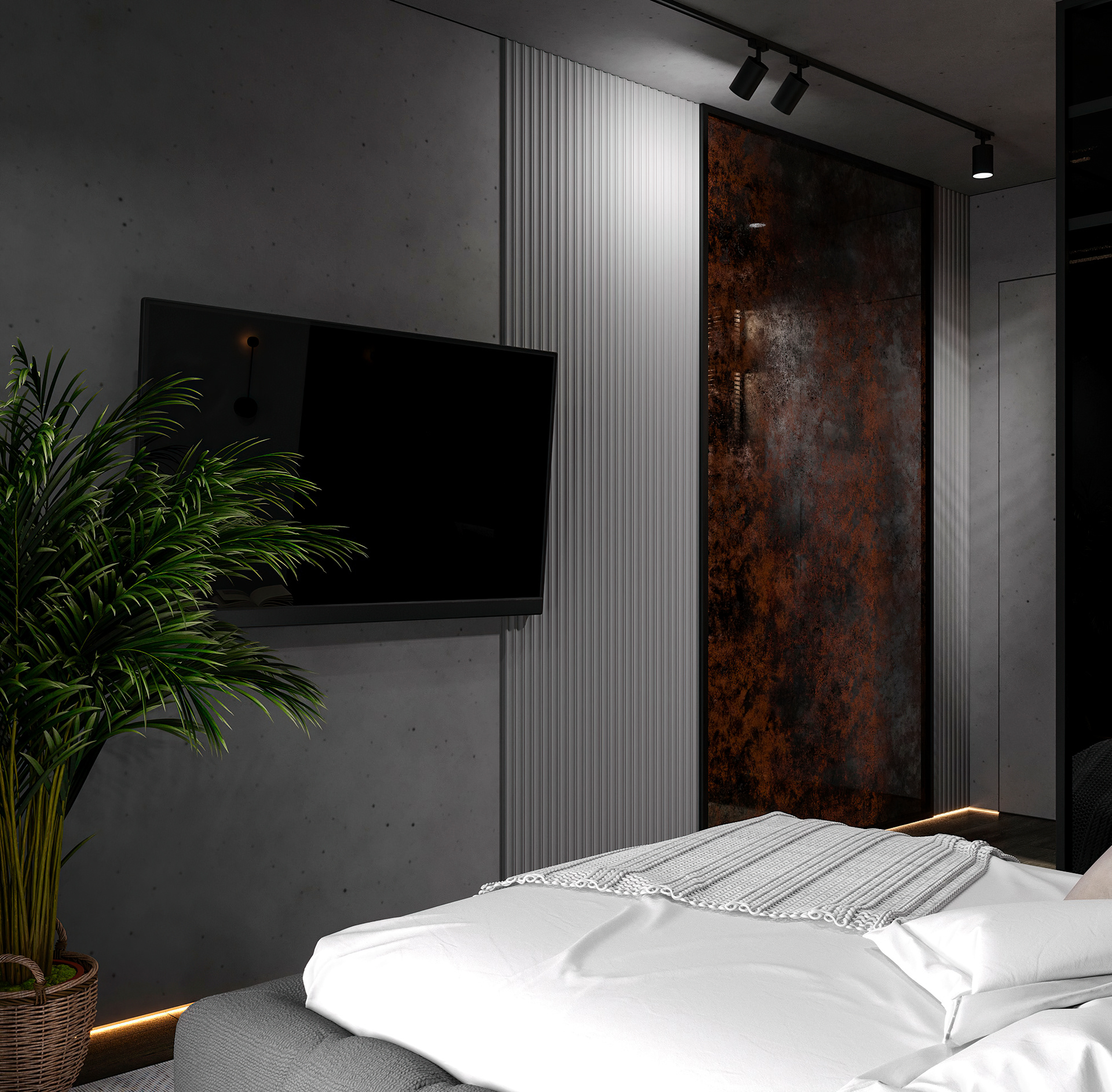 石墨卧室丨SAY design-2