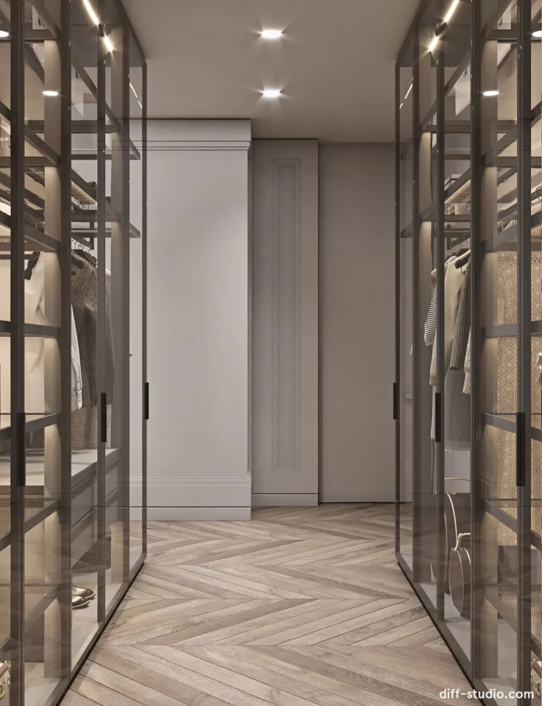 乌克兰基辅 1600㎡新古典奢华大宅丨Diff.Studio-93