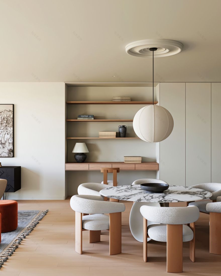 一眼沦陷❗️这温润又高级的质感家居~-14