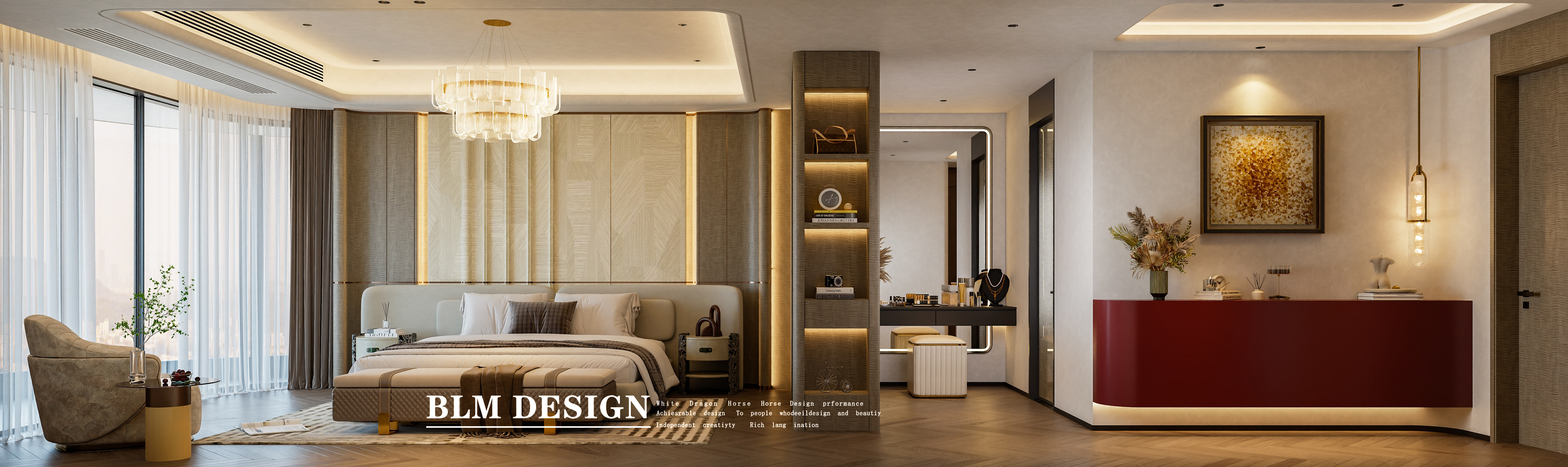 意式轻奢风-白龙马效果图-4