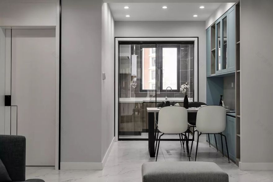 蓝色圆舞曲 | 锦瀚装饰打造梦幻家居空间-13