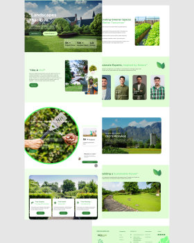 Landscaping Services Web Design