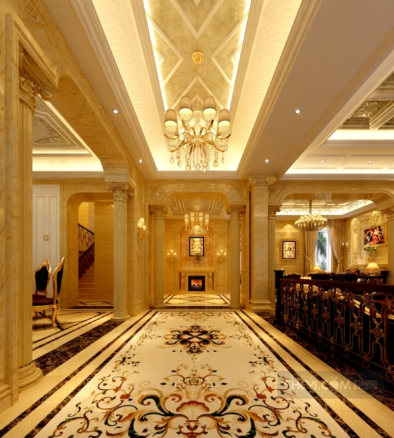 欧陆风邓方华打造豪门府邸别墅设计盛宴-2