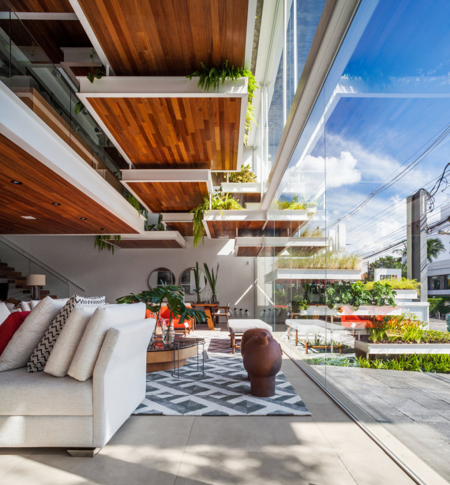 巴西 Líder 家具旗舰店悬浮设计丨FGMF Arquitetos-27