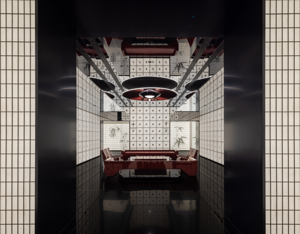 德基广场一期四层盥洗室丨中国南京丨唯想国际-27