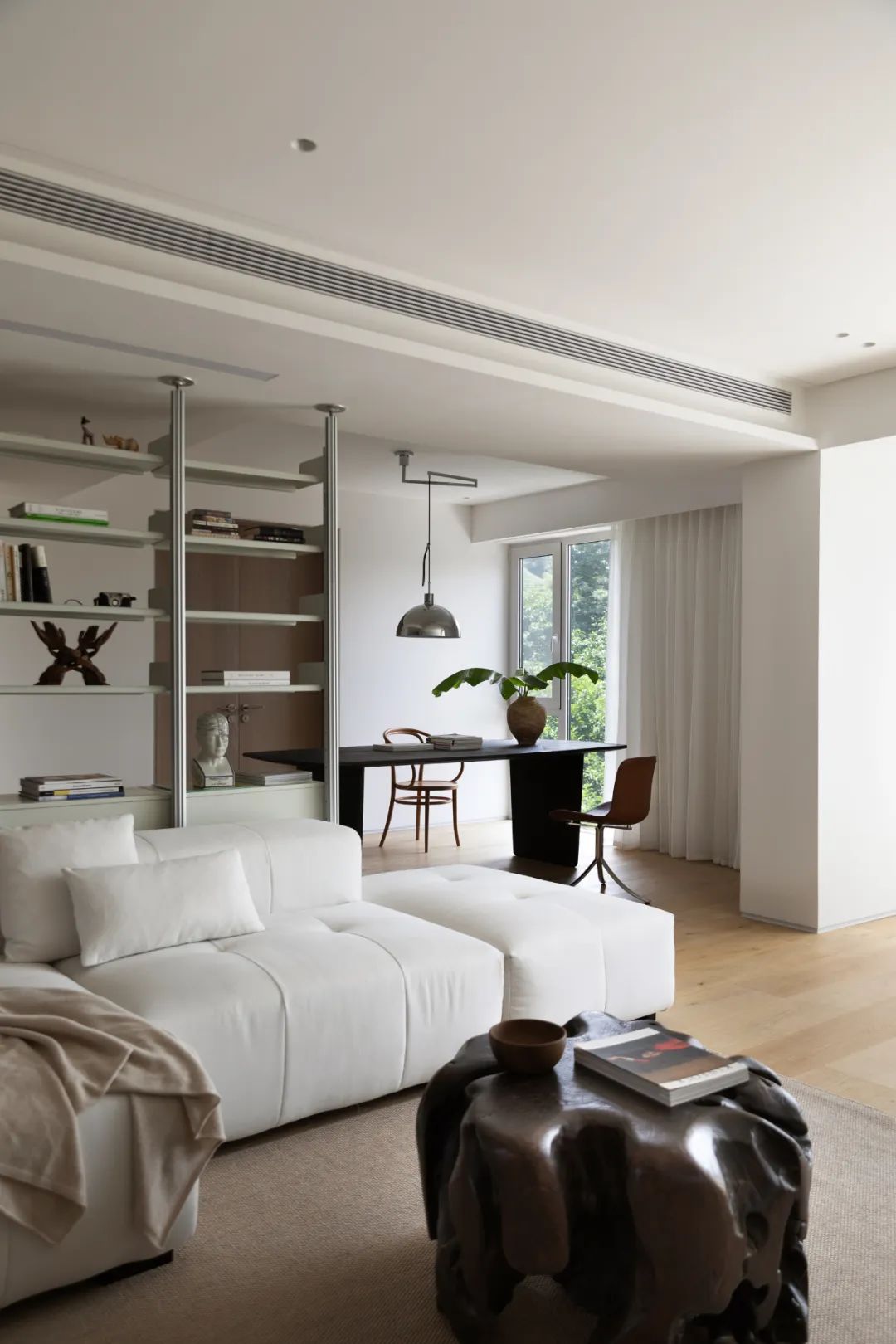 极简纯粹的 187㎡二人世界 · 杭州和家园三室两厅设计丨中国杭州丨菲拉设计-13