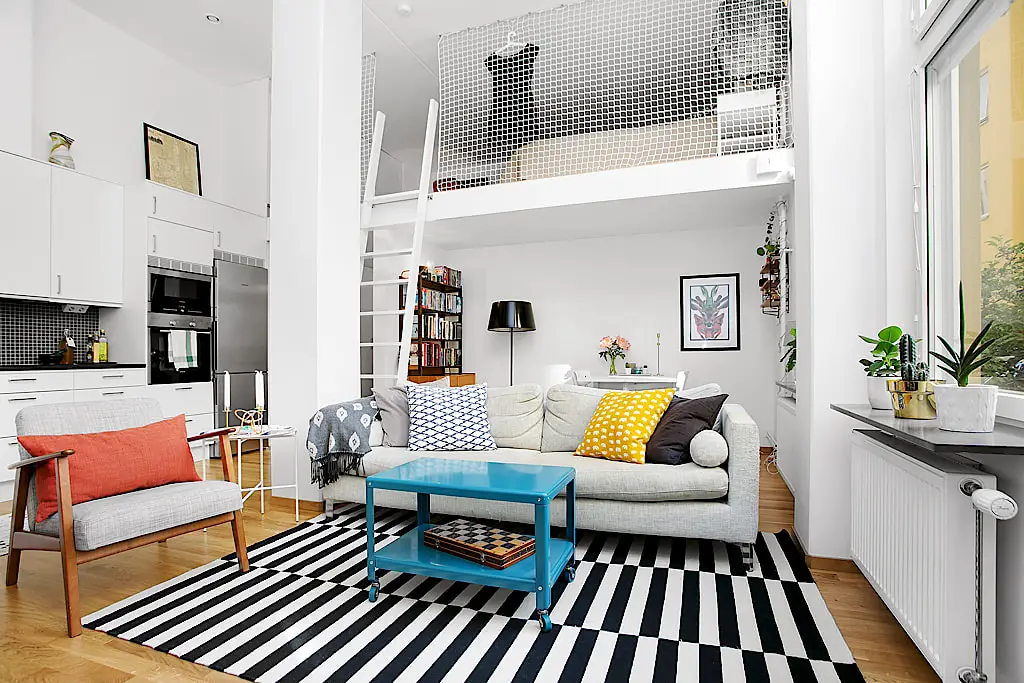 舒适安全的阁楼卧室设计-5