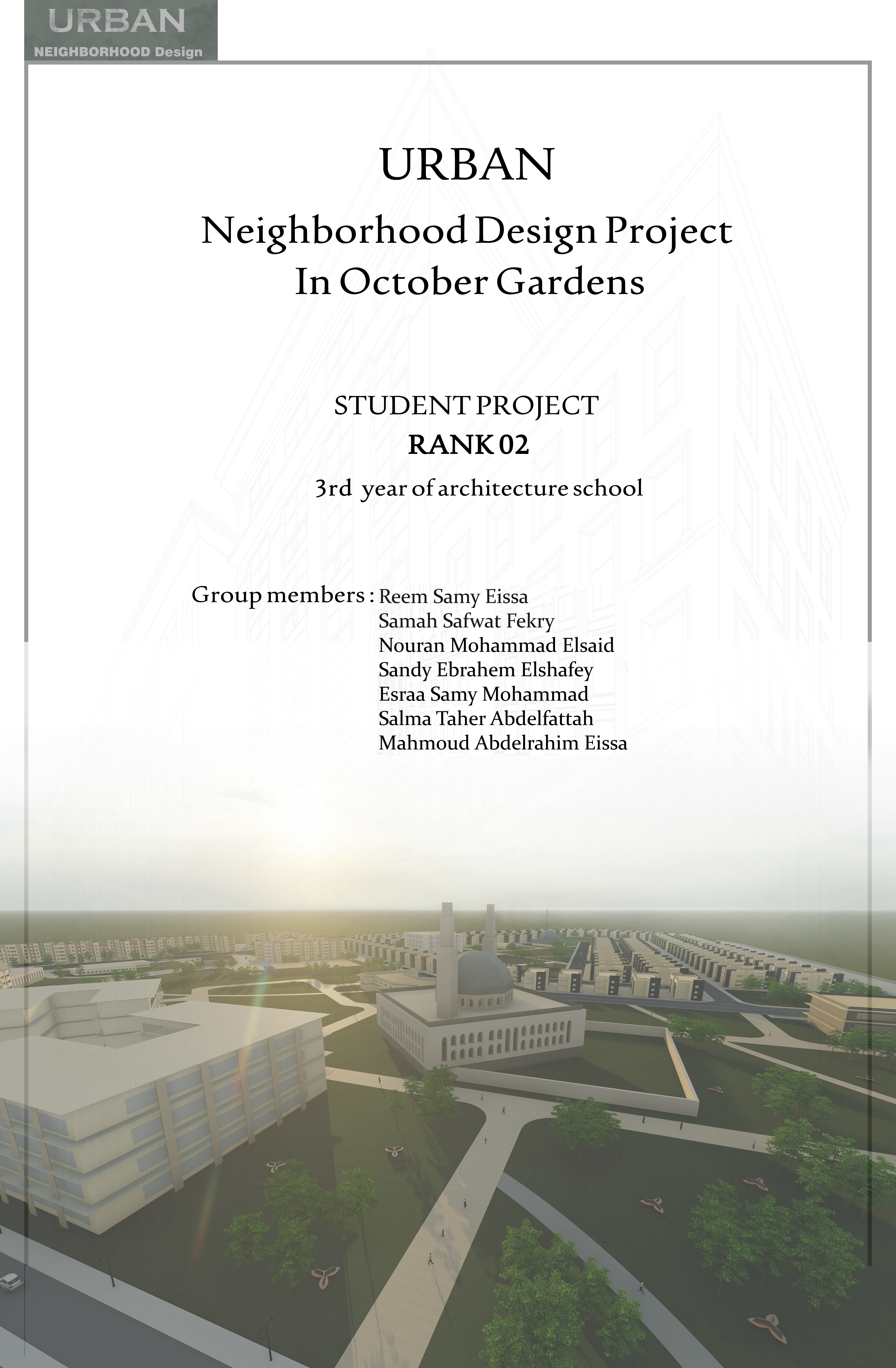 Urban Neighborhood Design Project-0