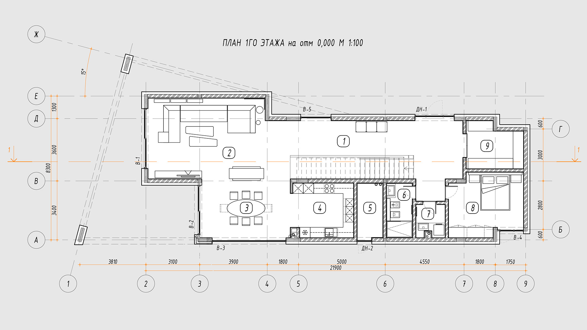 Blagodatnaya街住宅外部翻新项目丨JParchitects-9