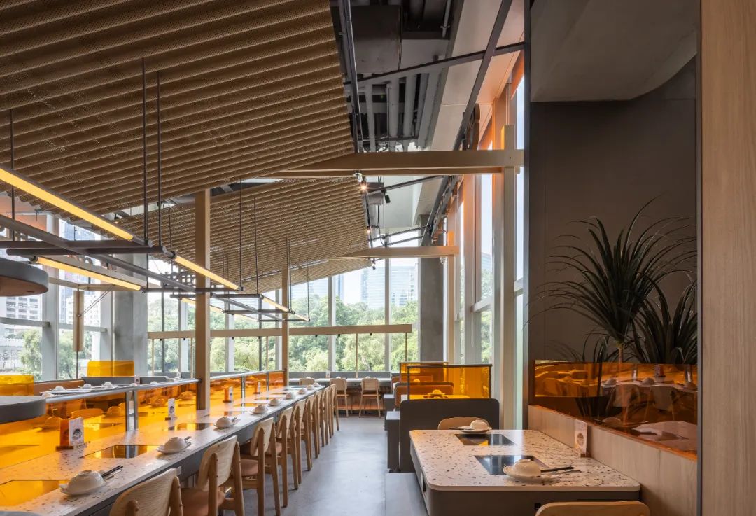 香港尖沙咀“呷哺呷哺”温暖治愈的挑高空间设计丨中国香港丨广州市原计划创意设计有限公司-8