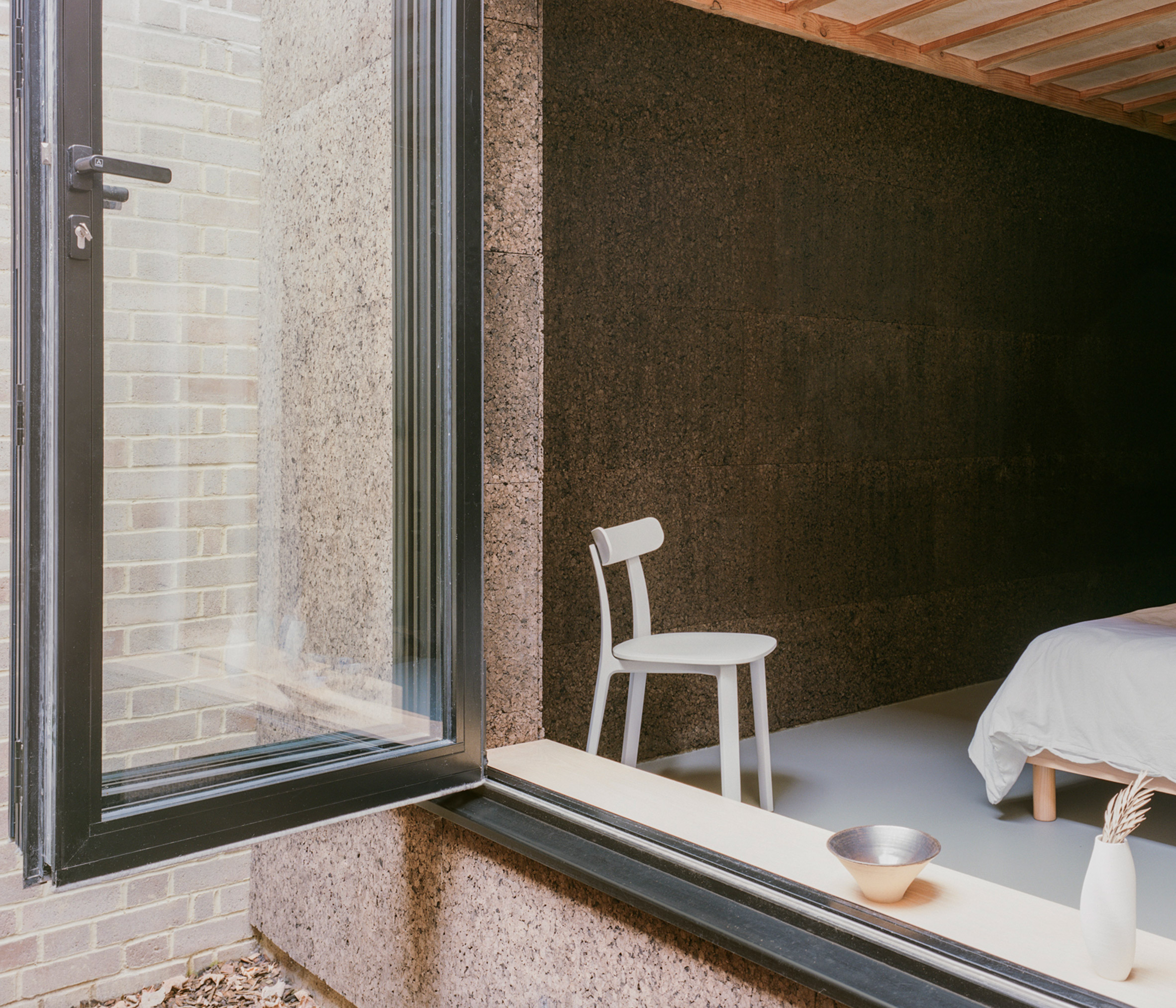 伦敦 Cork House | 创新使用可持续材料打造温馨住宅-37