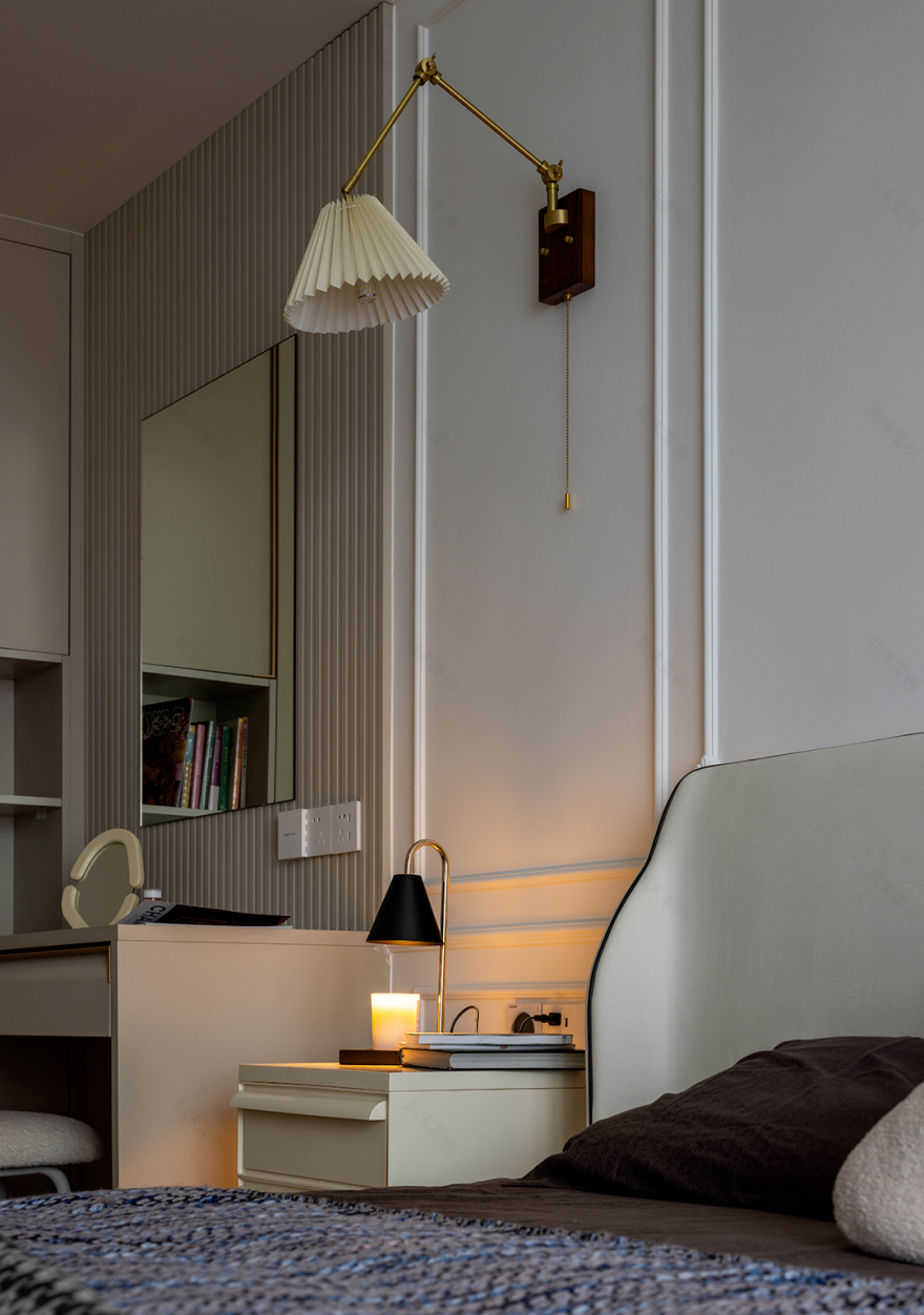 浪漫轻法混搭,120㎡精致宜居空间丨为睦设计-73