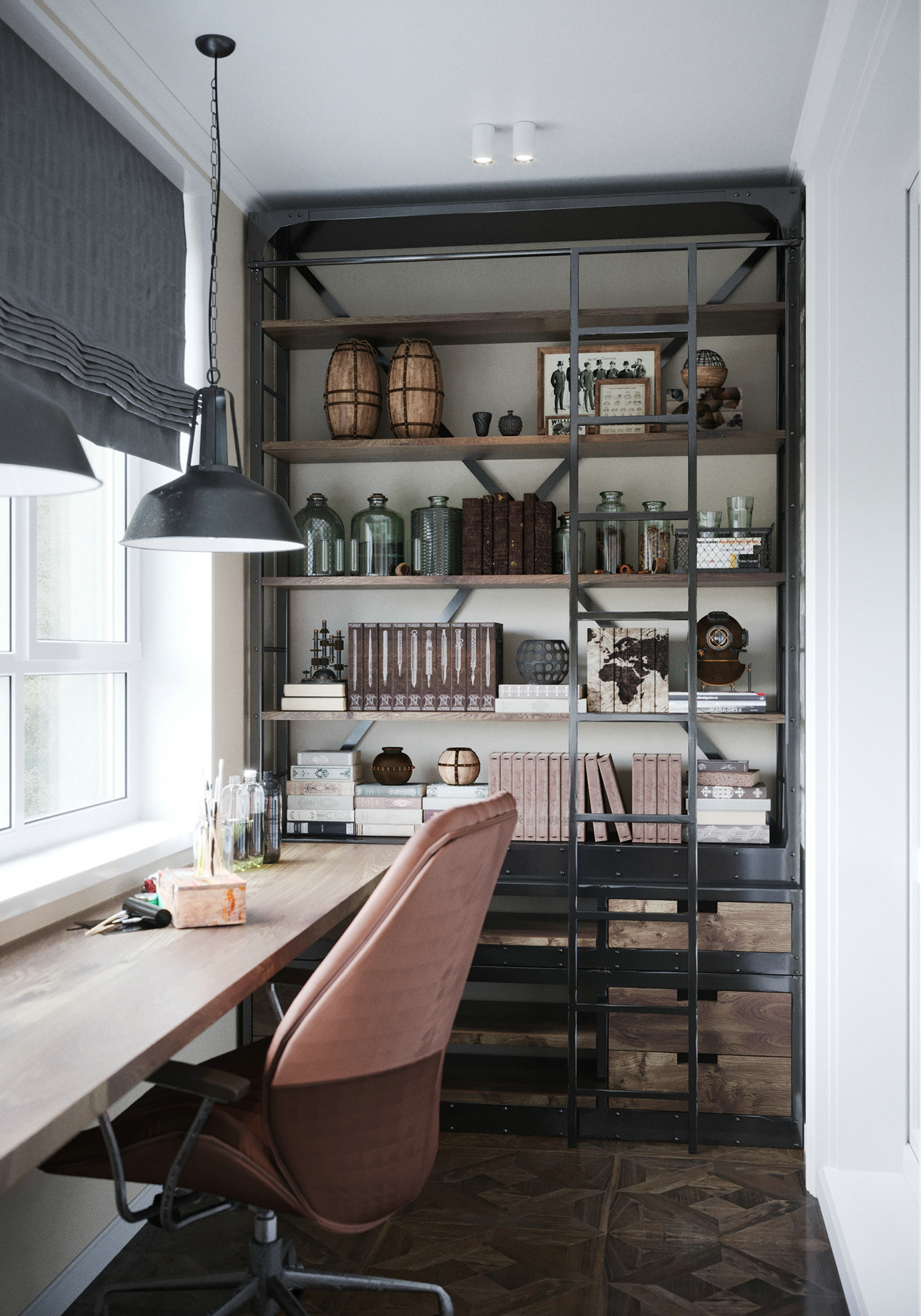 现代简约美式风 高级深色设计-51