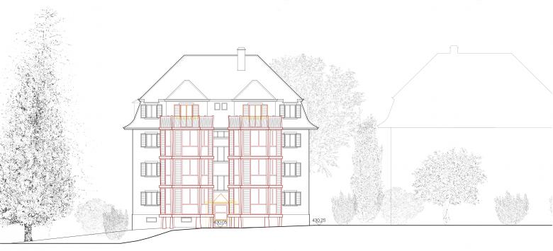 Studio Barrus丨Gesamterneuerung mit Anbau Uetlibergstrasse丨瑞士-0