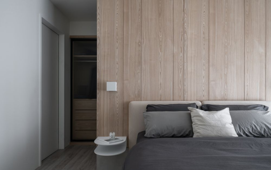 卧室背景墙设计丨中国唐山丨业之峰-4