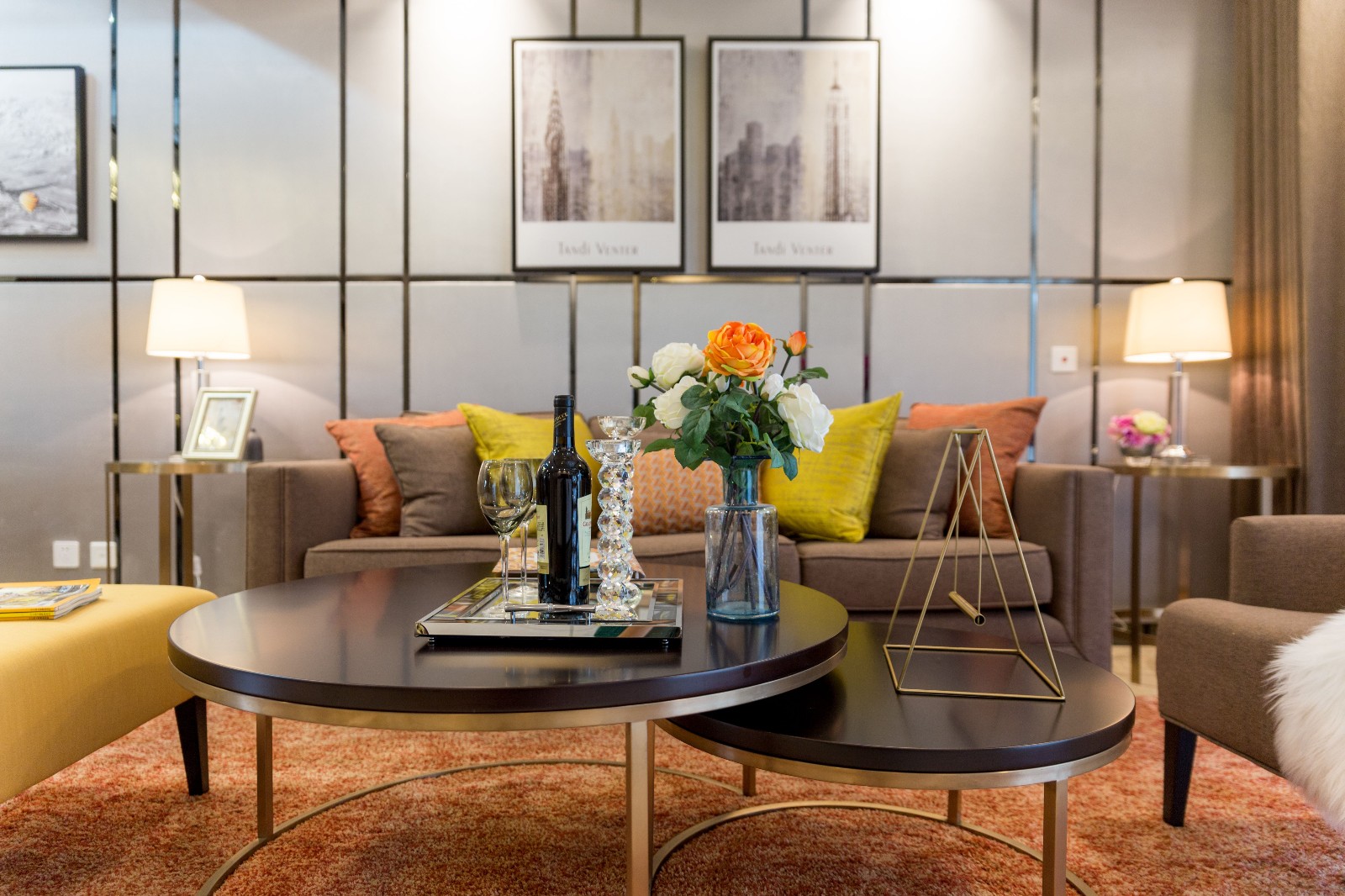 华宇集团 · 苏州 · 林泉雅致124户型软装设计  上海思过半装饰设计有限公司-3