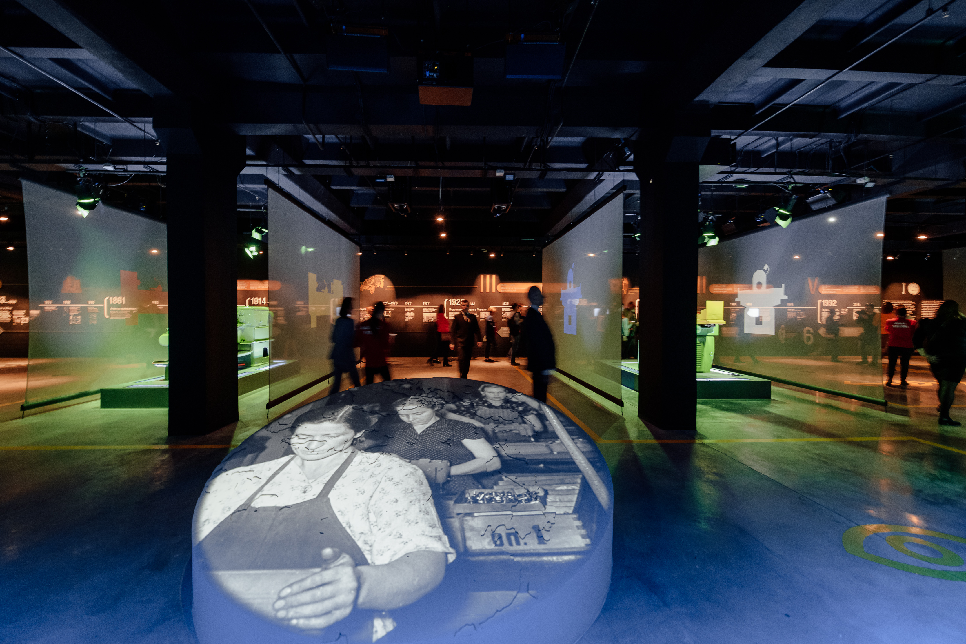 Machine Tool Museum 大型时间轴设计-14