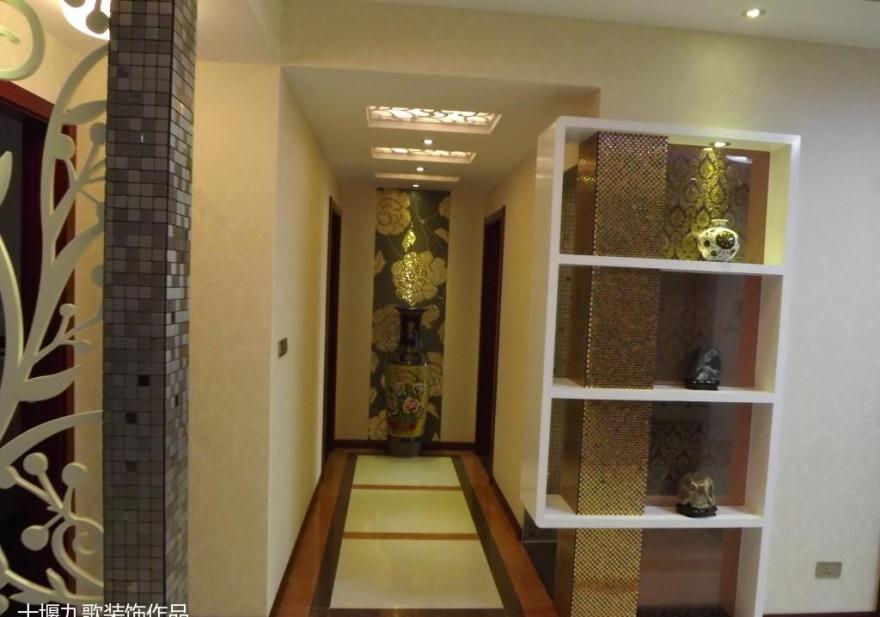 十堰九歌装饰公司现代简约风完工案例-178