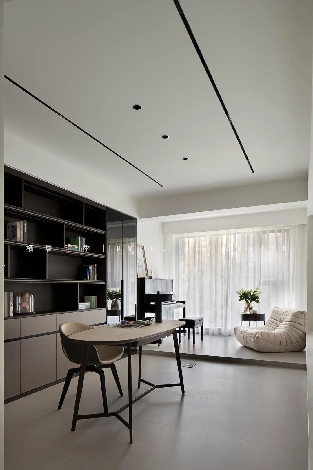 昆明万和花园极简别墅设计丨中国昆明丨ARCHITECTURE & INTERIOR DESIGN-35